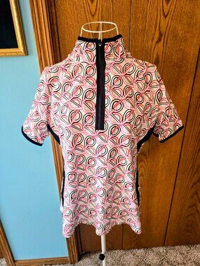 Talbots UPF 50+ Athletic Top – Women’s M – Dolman Sleeve 1/4 Zip